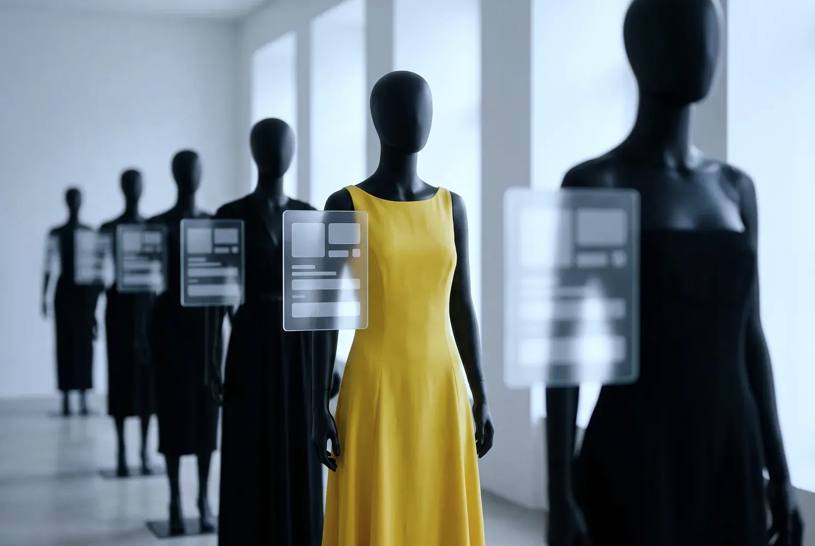 EuroModa — dark luxury fashion boutique storefront concept